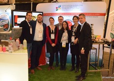 Marc Pronovost, from Botsis Fruits&Légumes, John Lathan St- Jean from Hector Larivéo, Aurélie Pequeux, Mario Lalancette, Marie de Tarlé and Sophie Perreault from QPMA, Marc-André Chenaie from Fermes du Soleil